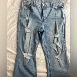 Maurice's High Rise Flare Denim